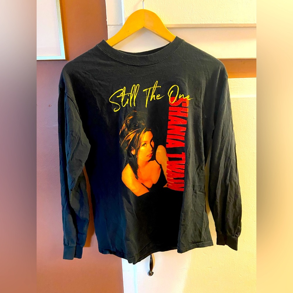 SHANIA TWAIN band shirt long sleeve